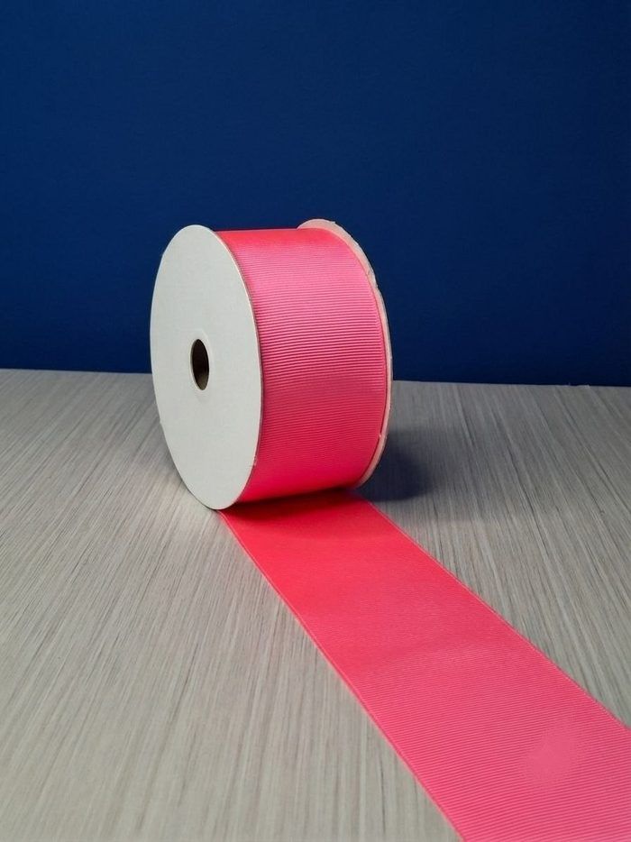 Cinta Gros #22 Rosado Fluorescente 069 Rollo 23mts