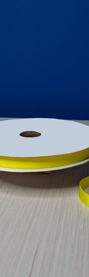 Cinta Gros #2 Amarillo Sol 012 Rollo 46mts