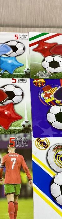 Set De Globos 5pcs Futbol