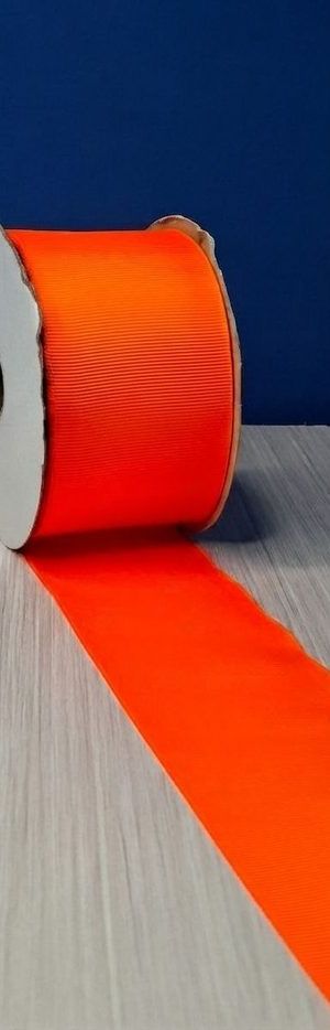 Cinta Gros #22 Naranja Flourecente 034 23mts