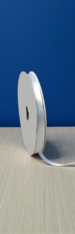 Cinta Raso #2 Blanco 001 Rollo 46mts