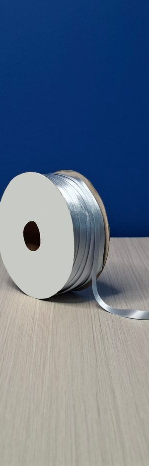Cinta Raso #1 Gris Perla 060 Rollo 92mts