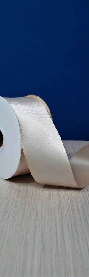 Cinta Raso #12 Beige 050 Rollo 25mts