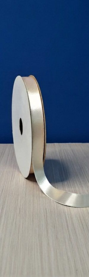 Cinta Raso #3 Crema 003 Rollo 46mts