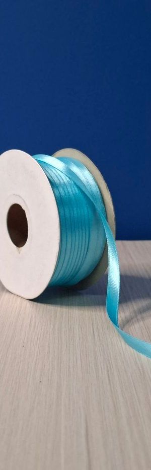 Cinta Raso #1 Azul Electrico 024 Rollo 92mts