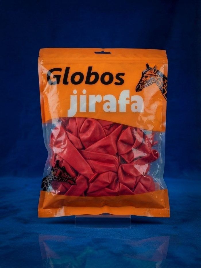 Paquete De Globos Jirafa - R5 Rojo 50pz