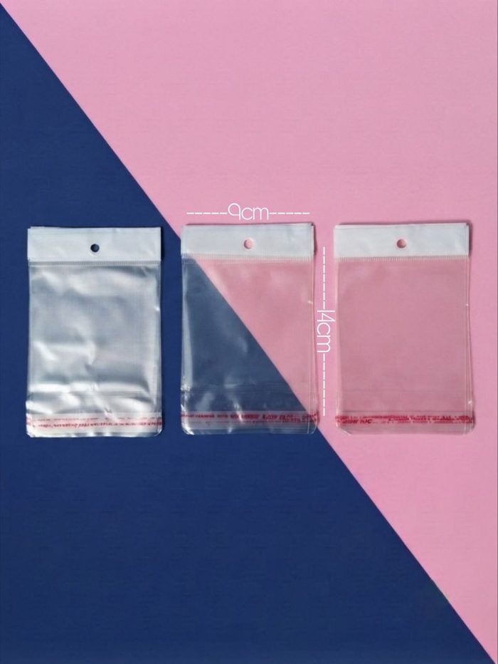 Bolsas Autoadhesivas 9x14cm Con Colgante - 100und