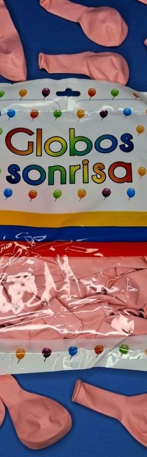 Paquete De Globos Sonrisa - Rosado