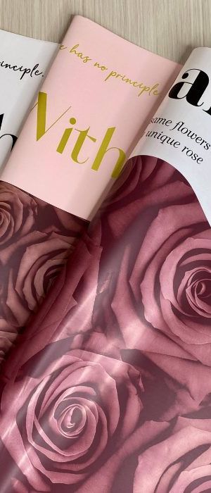Papel Coreano Estampado Floral