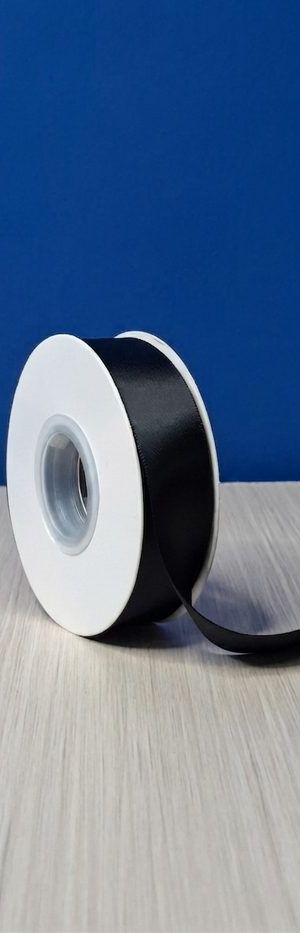 Cinta Raso Ls #5 - Negro 030 23mts