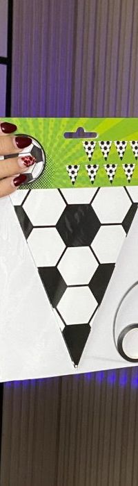 Banderín De Futbol 9pzas  Bft3
