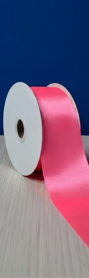 Cinta Raso #22 Rosado Fluorescente 069 Rollo 23mts