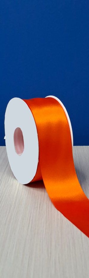 Cinta Raso Ls #9 - Naranja Otono 761 (23mts)