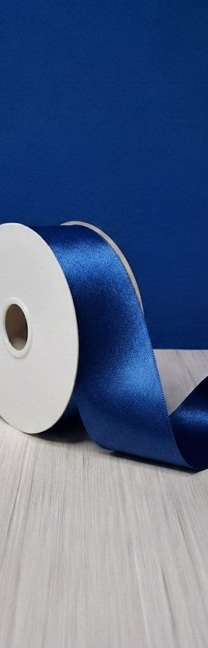 Cinta Raso #12 Azul Marino 4506 Rollo 30mts