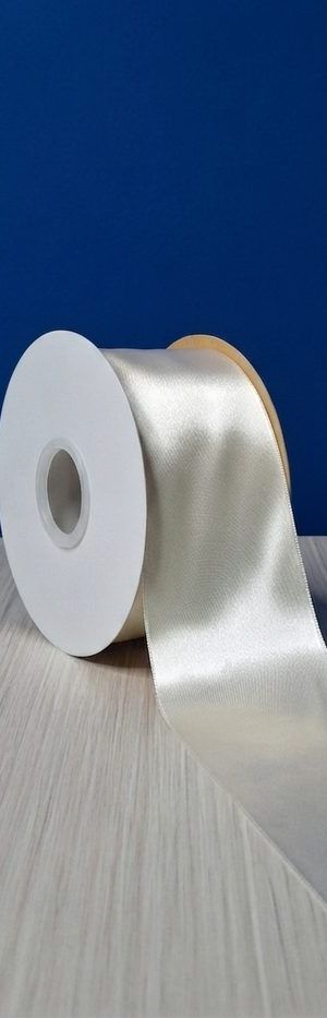 Cinta Raso #22 Crema 003 Rollo 23mts