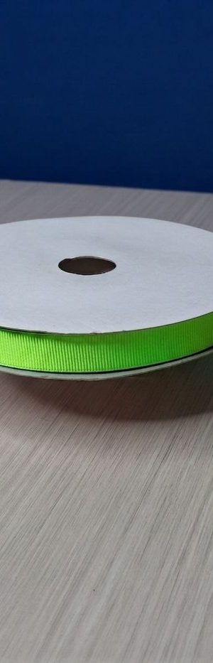 Cinta Gros #3 Verde Fluorescente 046 Rollo 46mts