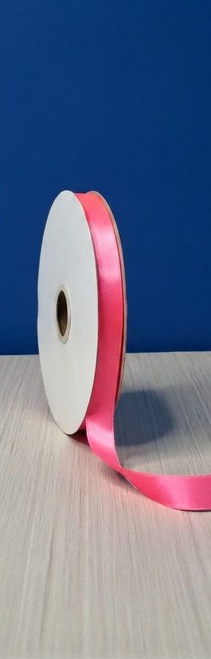 Cinta Raso #3 Rosado Fluorescente 069 Rollo 46mts