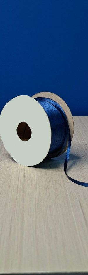 Cinta Raso #0 Azul Marino 026 Rollo 92mts