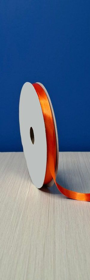 Cinta Raso #2 Mandarina 033 Rollo 46mts