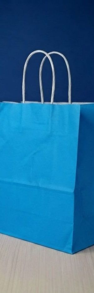 Bolsa Kraft Mediana - Azul Rey