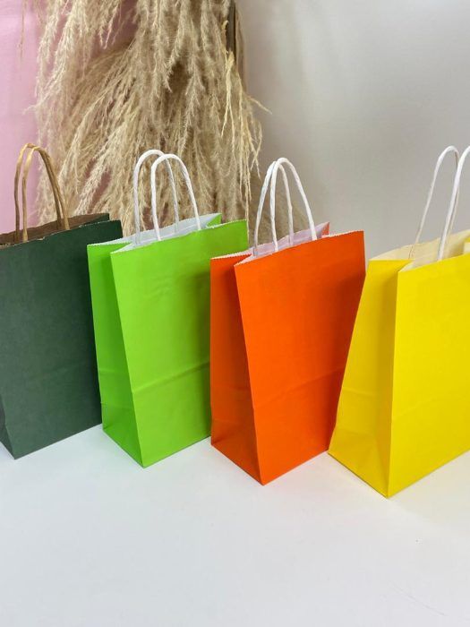 Bolsas Kraft Pequeñas 21x15x8cm