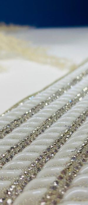 Tira De Strass Termo Adhesivo