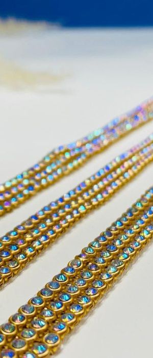 Tira De Strass Termo Adhesivo