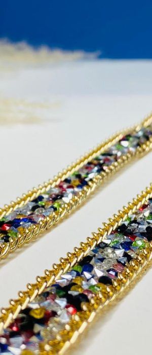 Tira De Strass Termo Adhesivo