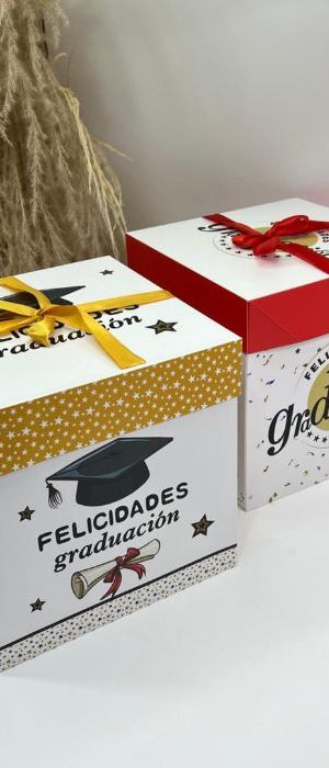 Cajas De Graduacion 22x22