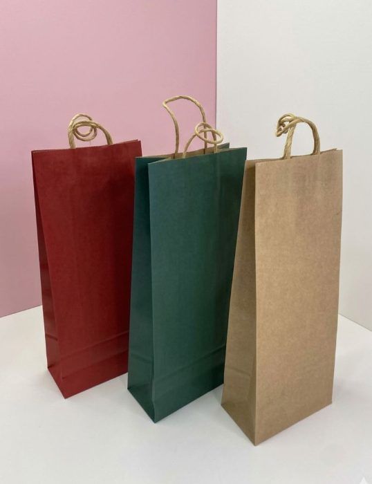Bolsas Para Botella Kraft Bot14/15/16